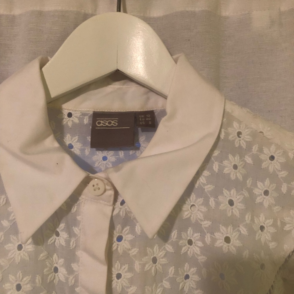 ASOS RuffleTop Blouse - Picture 3 of 3